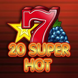 20 Super Hot online game logo by Amusnet Interactive on hillscasino.ca