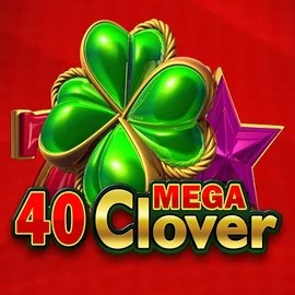 40 Mega Clover slot icon by Amusnet Interactive, available at LuckyHills Casino