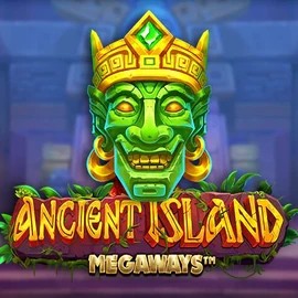 Ancient Island Megaways logo – Slots by Pragmatic Play at LuckyHills Casino
