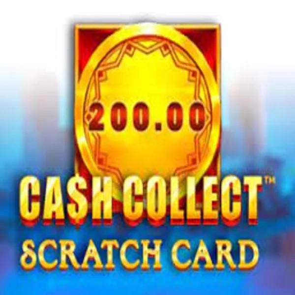 Official Lottery logo: Cash Collect Scratch by Playtech at LuckyHills Casino
