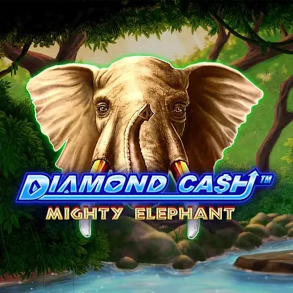 Diamond Cash Mighty Elephant by Greentube, showcased at hillscasino.ca – game logo