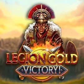 Legion Gold Victory! slot logo by Play'n GO at LuckyHills Casino
