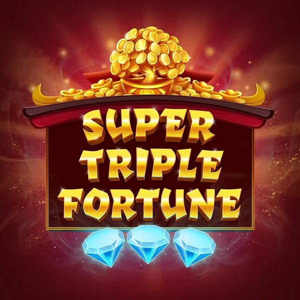 Super Triple Fortune logo by Greentube at LuckyHills Casino